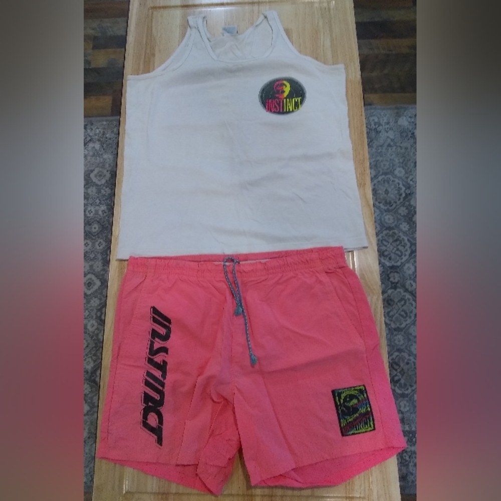 Instinct shorts and tank top